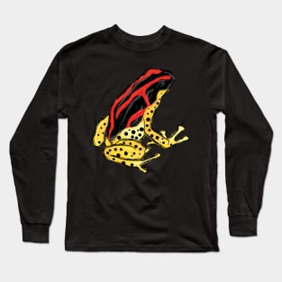 Artwork of a Poison Dart Frog VII Long Sleeve T-Shirt